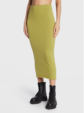 Glamorous Glamorous Fustă tip creion CA0324 Verde Slim Fit