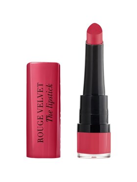 Bourjois Bourjois Bourjois Rouge Velvet The Lipstick matowa pomadka do ust 04 Hip Hip Pink 2.4g Pomadka czarny