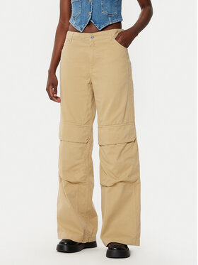 HUGO HUGO Pantaloni din material Hunder 50530833 Bej Relaxed Fit