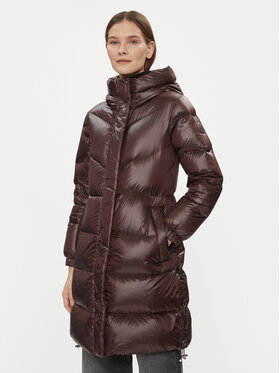 Woolrich Woolrich Pernata jakna Aliquippa CFWWOU0926FRUT3085 Smeđa Regular Fit