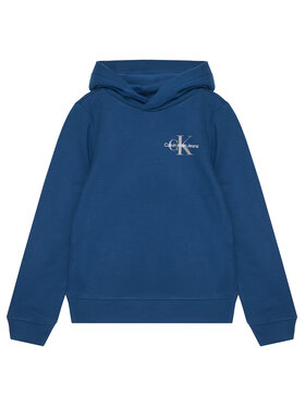 Calvin Klein Jeans Calvin Klein Jeans Суитшърт Small Monogram IU0IU00266 D Син Regular Fit