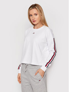 Tommy Hilfiger Tommy Hilfiger Bluza S10S101244 Biały Relaxed Fit