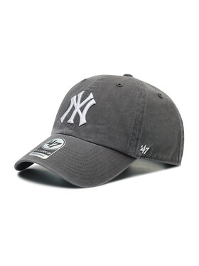 47 Brand 47 Brand Šiltovka New York Yankees Clean Up B-NLRGW17GWS-CCB Sivá