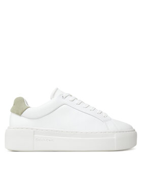 Calvin Klein Calvin Klein Сникърси Ff Cupsole Lace Up Lth HW0HW02570 Бял