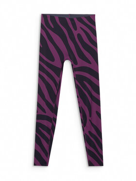 4F 4F Legginsy COMMON GROUND Fioletowy Slim Fit