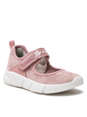 Geox Geox Baleriny J Aril Girl J35DLF07QBCC8172 S Różowy