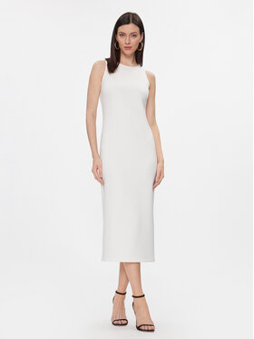 Max Mara Leisure Max Mara Leisure Haljina za svaki dan Baccano 2416621027 Bijela Regular Fit