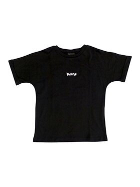 DISCLAIMER DISCLAIMER T-shirt q-bab-70165 Nero Regular Fit