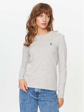 Polo Ralph Lauren Polo Ralph Lauren Blúzka 211898699004 Sivá Regular Fit
