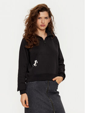 KARL LAGERFELD KARL LAGERFELD Mikina A1W20058 Čierna Regular Fit