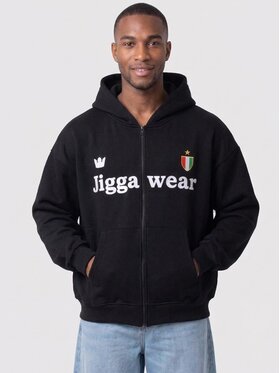 Jigga Wear Jigga Wear Bluza 132723 Czarny Oversize