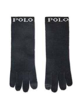 Polo Ralph Lauren Polo Ralph Lauren Ženske rokavice 455907235001 Črna