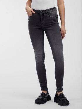 Orsay Orsay Jeansy 311877688000__36 Szary Skinny Fit