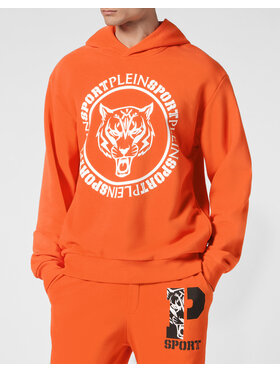 Plein Sport Plein Sport Mikina 13115 Oranžová Regular Fit