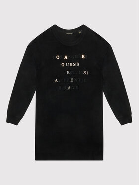 Guess Guess Sukienka codzienna J1BK02 Z26I0 Czarny Regular Fit