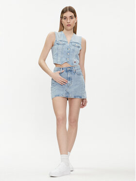 Φούστα τζιν Tommy Jeans φωτογραφία