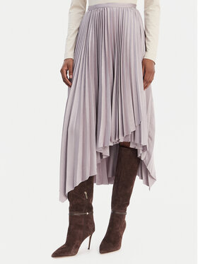 BOSS BOSS Plisuotas sijonas C_Vlantel 50558807 Violetinė Regular Fit