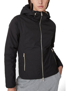 Ciesse Ciesse Giacca impermeabile LINDA Nero Regular Fit