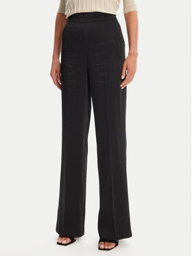 Morgan Morgan Palazzohose 251-PVTEO.F Schwarz Wide Leg