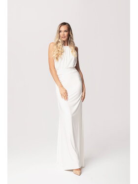 Aurora Aurora Sukienka wieczorowa Audery Ślubna Biały Feminine Fit