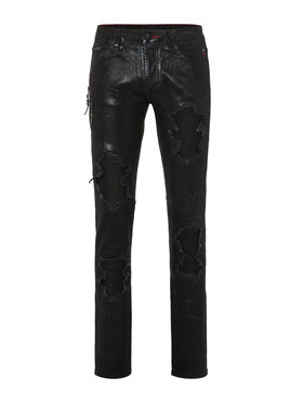 PHILIPP PLEIN PHILIPP PLEIN Jeansy 22369 Černá Straight Leg