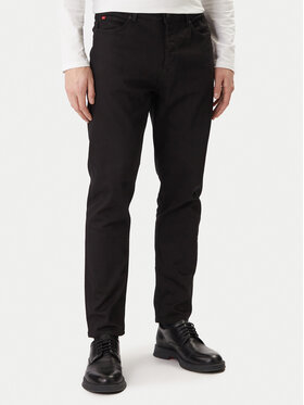 HUGO HUGO Jeans hlače 50554144 Črna Regular Fit