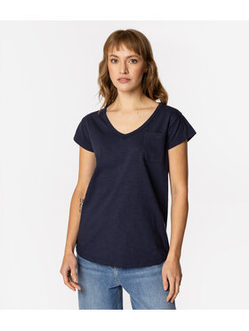 Lee Cooper Lee Cooper T-Shirt OLIVIA 2160 Granatowy Regular Fit