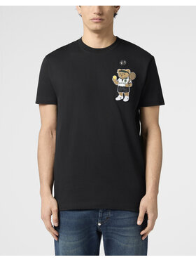 PHILIPP PLEIN PHILIPP PLEIN T-Shirt 30553 Czarny Regular Fit