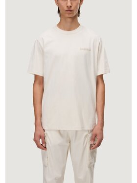 Napapijri Napapijri T-shirt S-BACK GRAPHIC SS Beige Bermuda Fit