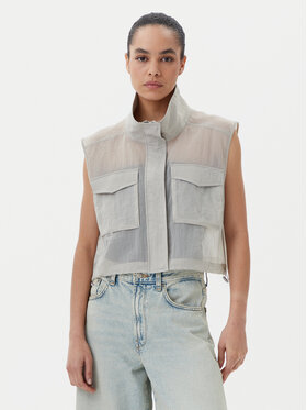 PINKO PINKO Елек 104852 A2EK Сив Regular Fit