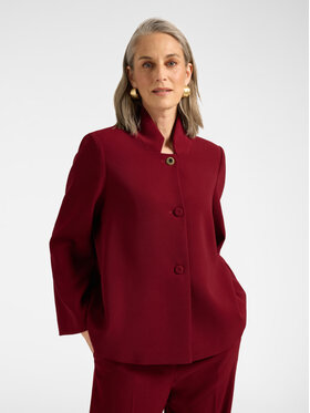 Elena Mirò Elena Mirò Giacca da abito R011P000142N036 Bordeaux Regular Fit