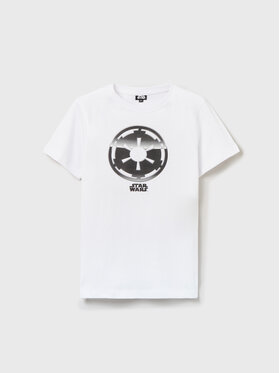 OVS OVS T-Shirt STAR WARS 1617036 Weiß Regular Fit