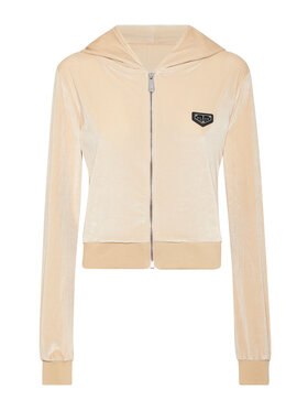 PHILIPP PLEIN PHILIPP PLEIN Mikina 9549 Béžová Regular Fit