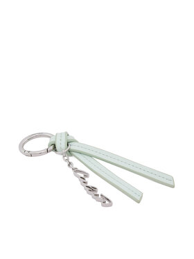 Calvin Klein Calvin Klein Portachiavi Sm Script Lthr Tassle Bag Charm LV04F1196G Bianco