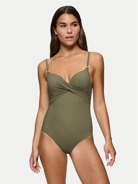 Triumph Triumph Peldkostīms Summer Twist 10222265 Zaļš