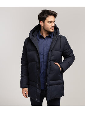 Lee Cooper Lee Cooper Kurtka zimowa MARTIN 1000 Granatowy Regular Fit
