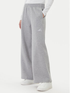 adidas adidas Pantaloni trening ALL SZN Holiday Glitter Fleece JV5758 Gri Loose Fit