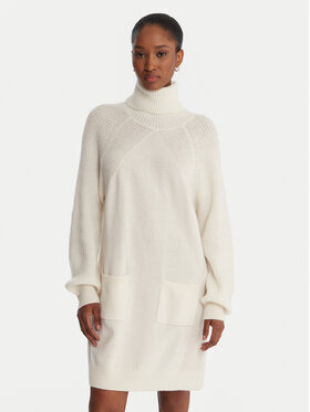 Liu Jo Liu Jo Плетена рокля MF5063 MS009 Екрю Regular Fit