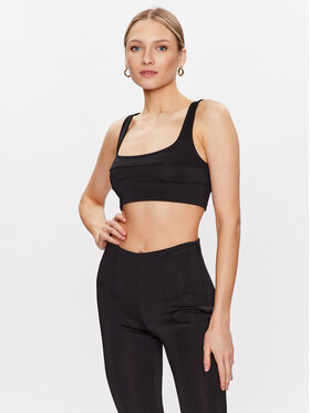 Calvin Klein Calvin Klein Top Technical nit Bralette K20K205211 Černá Slim Fit