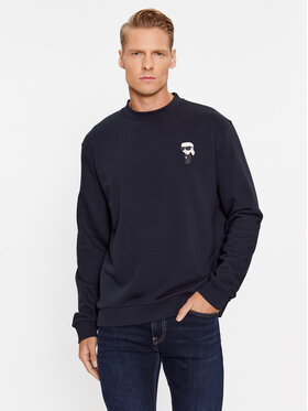 KARL LAGERFELD KARL LAGERFELD Džemperis 705032 534910 Tamsiai mėlyna Regular Fit