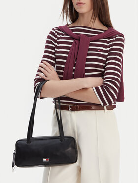 Tommy Jeans Tommy Jeans Geantă Tjw City Shoulder Bag AW0AW18075 Negru