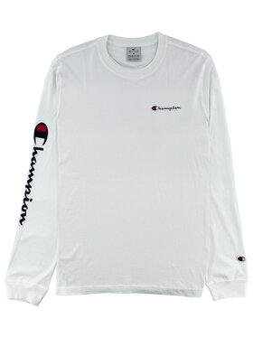 Champion Champion Longsleeve 220266-WW001 Biały Standard Fit