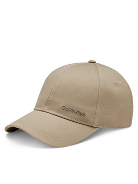 Calvin Klein Calvin Klein Czapka z daszkiem Metal Lettering K50K511310 Beżowy