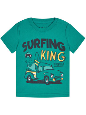 Primigi Primigi Tričko Surfing King 45221011 Zelená Regular Fit