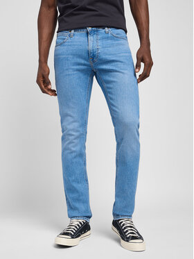 Lee Lee Jeansy LUKE Niebieski Slim Fit
