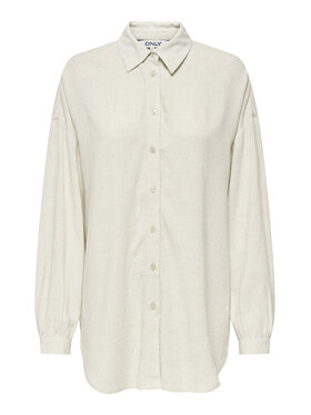 ONLY ONLY Marškiniai Siesta 15347208 Smėlio Oversize