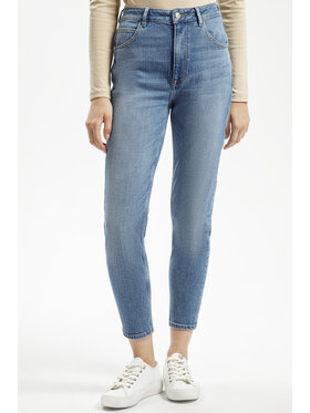Cross Jeans Cross Jeans Jeansy N 432-086 Niebieski Mom Fit