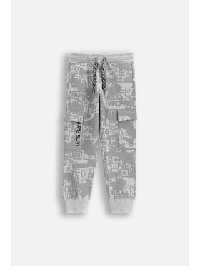Coccodrillo Coccodrillo Spodnie dresowe WC5120101GBK-019 Szary Regular Fit