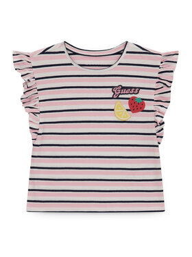 Guess Guess T-Shirt K6GI09 K9NE4 Ροζ Regular Fit
