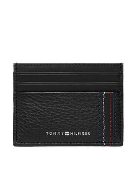 Tommy Hilfiger Tommy Hilfiger Puzdro na kreditné karty Th Central Cc Holder AM0AM14228 Čierna